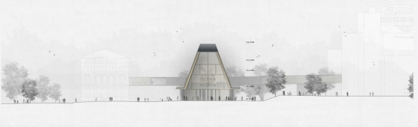 1. Preis: Innauer Matt Architekten (Bezau) mit Andreas Geser Landschaftsarchitekten (Zrich)  Ansicht