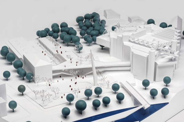 2. Preis: querkraft Architekten (Wien) mit Green4Cities (Wien) � Modellfoto