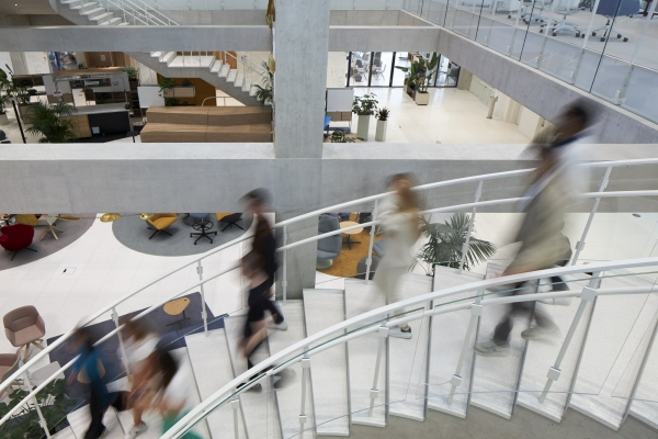 Lernzentrum von Sou Fujimoto Architects mit Burckhardt Architektur