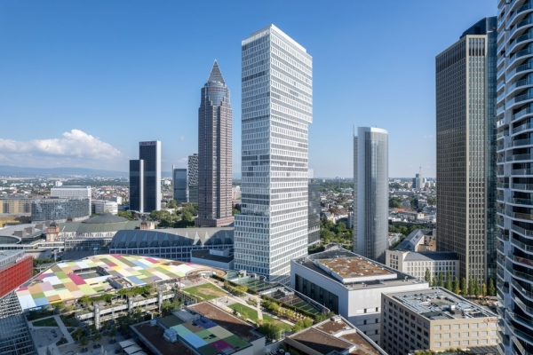 Hochhaus von Meurer Architektur + Stadtplanung in Frankfurt am Main