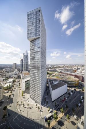 Hochhaus von Meurer Architektur + Stadtplanung in Frankfurt am Main