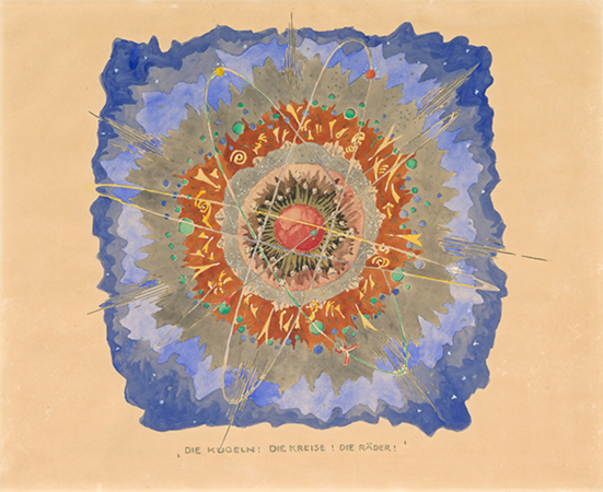 Bruno Taut: Sternsystem, aus Alpine Architektur (1917/1918)