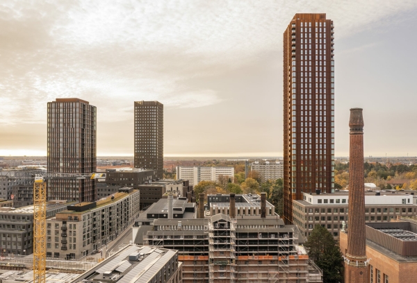 Wohnturm in Kopenhagen von Wingardhs und Vilhelm Lauritzen Architects
