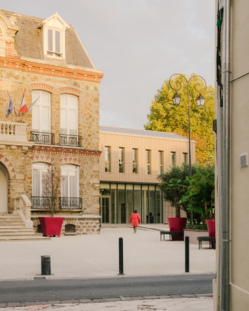 Rathauserweiterung bei Paris von Graal