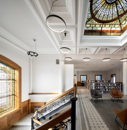 Bibliothekserweiterung in Montreal von EVOQ
