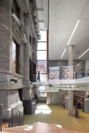 Bibliothekserweiterung in Montreal von EVOQ