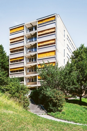 System Igco: berbauung LAncien Stand in Lausanne, 19631965