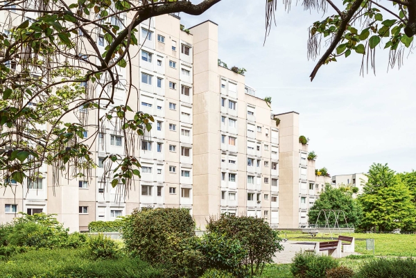 System Ghner: berbauung Langgrt in Zrich, 1970197