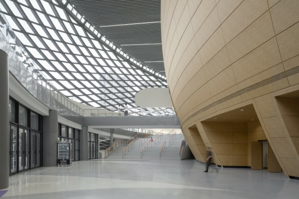 Zwischenraum der Hybrid Arena