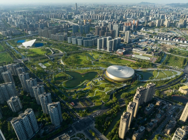 Sportpark von Archi-Tectonics in Hangzhou