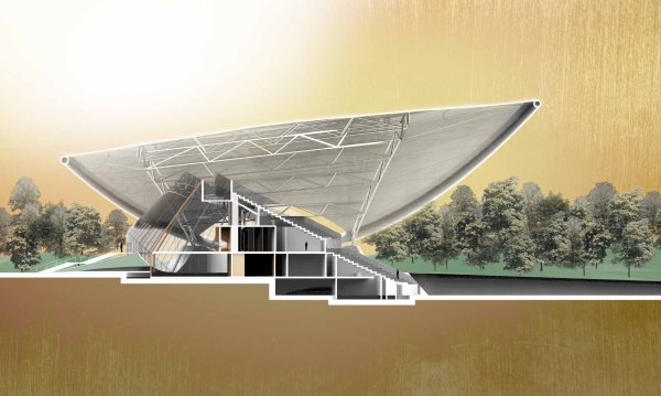 Schnitt Feldhockeystadion