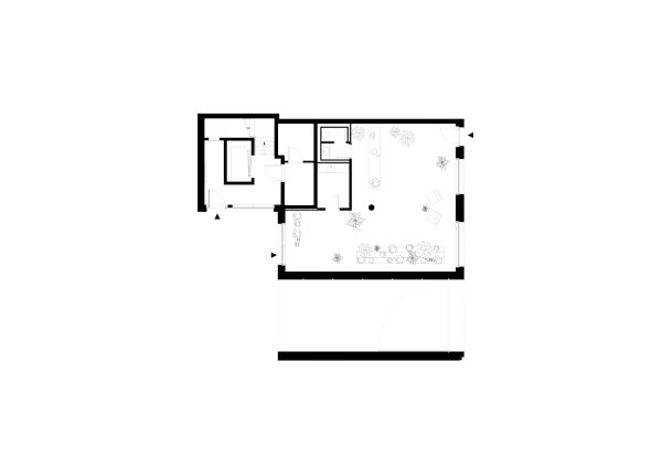 Adalbertstrae 8: Grundriss Erdgeschoss