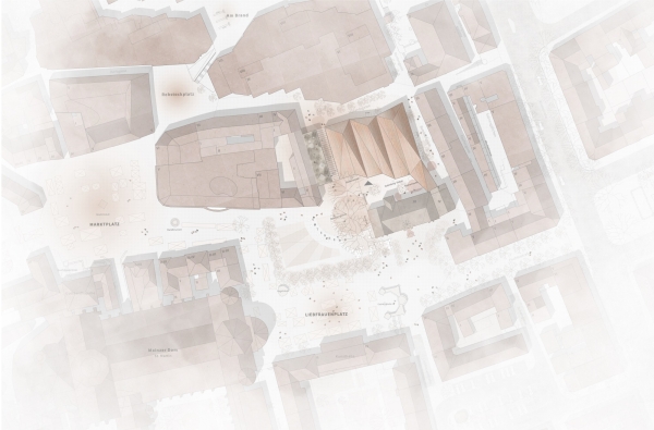 1. Preis: h4a Gessert + Randecker Architekten (Stuttgart); Visualisierung