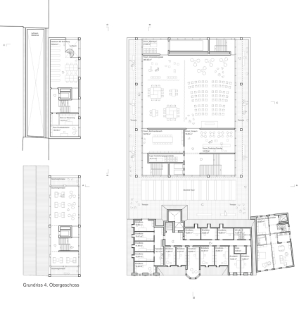 2. Preis: Riehle Koeth (Stuttgart); Grundriss 3. OG