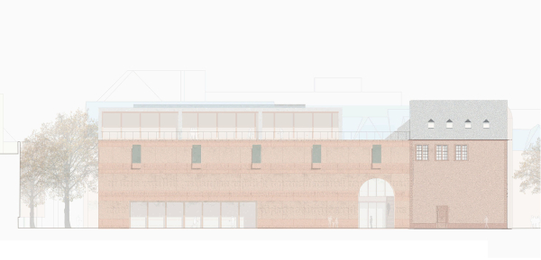 2. Preis: Riehle Koeth (Stuttgart); Ansicht Sailergasse