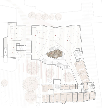 1. Preis: h4a Gessert + Randecker Architekten (Stuttgart); Grundriss 2. OG