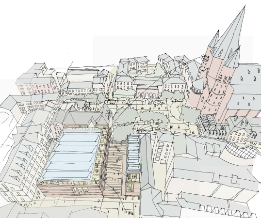 2. Preis: Riehle Koeth (Stuttgart); Visualisierung