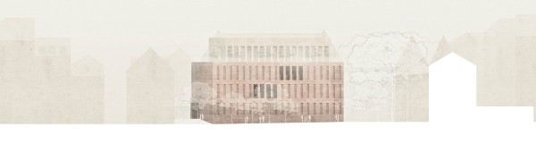 Anerkennung: B�r, Stadelmann, St�cker Architekten und Stadtplaner (N�rnberg); Ansicht Nord