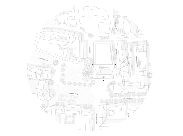 Anerkennung: B�r, Stadelmann, St�cker Architekten und Stadtplaner (N�rnberg); Lageplan