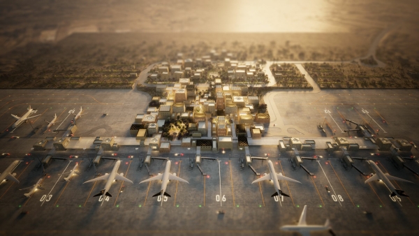 Foster + Partners planen Flughafenterminal in Saudi-Arabien
