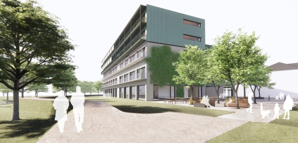 2. Rundgang: stammler architekten; Visualisierung