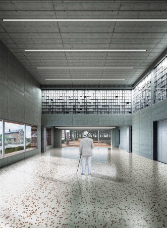 Anerkennung: Max Dudler (Berlin) mit boye und bode (Berlin), Visualisierung