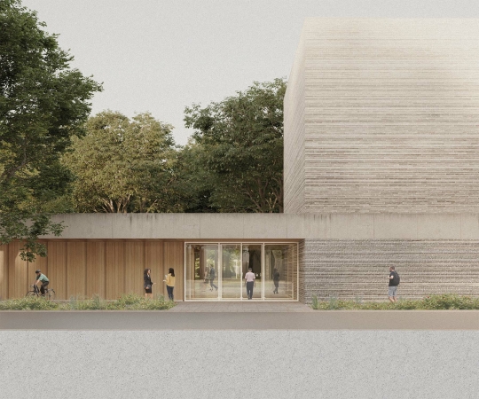 1. Preis: Riehle Koeth (Stuttgart) mit Kraft.Raum (Dsseldorf), Visualisierung