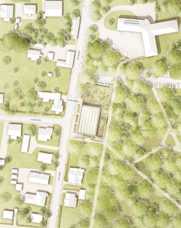 1. Preis: Riehle Koeth (Stuttgart) mit Kraft.Raum (Dsseldorf), Lageplan