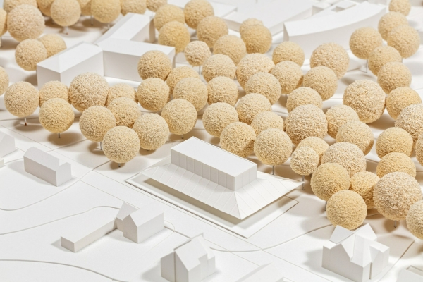 3. Preis: AFF Architekten (Berlin) mit Landschafts.Architektur Birgit Hammer (Berlin), Modell