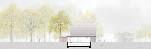 1. Preis: Riehle Koeth (Stuttgart) mit Kraft.Raum (D�sseldorf), Schnitt