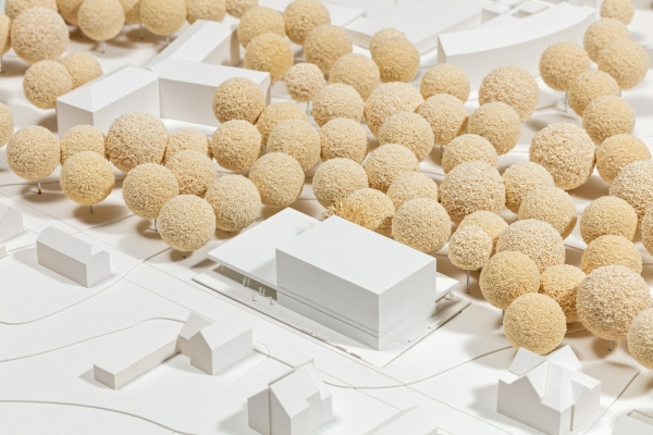 1. Preis: Riehle Koeth (Stuttgart) mit Kraft.Raum (D�sseldorf), Modell