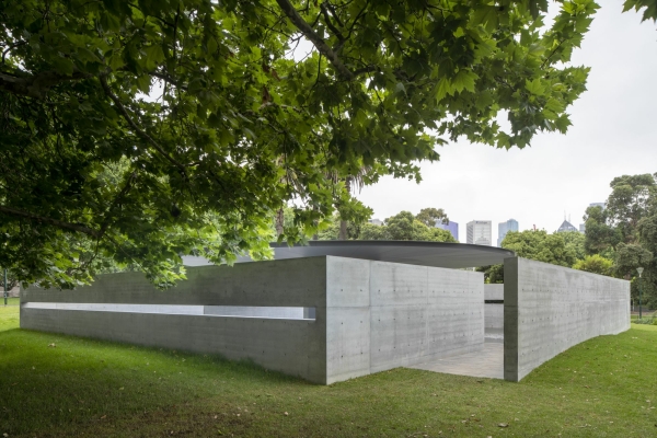 Pavillon von Tadao Ando