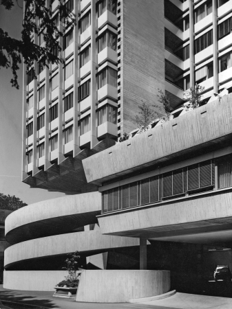 Haefeli Moser Steiger, Hochhaus zur Palme in Zrich, 195664