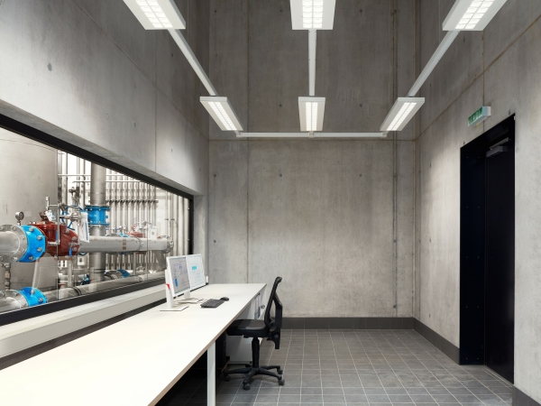 Trinkwasser muss strengen Anforderungen gengen. Dafr werden Gewinnungsprozesse genau berwacht, wie hier im von firm geplanten Trinkwasserpumpwerk in Hard.