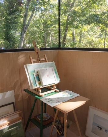 Atelieranbau von Worrell Yeung in den Hamptons