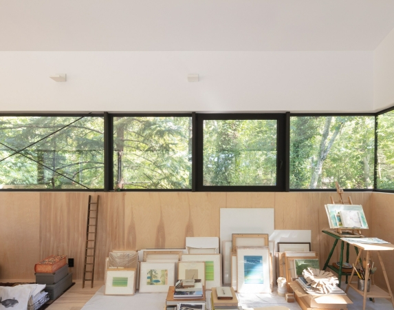 Atelieranbau von Worrell Yeung in den Hamptons