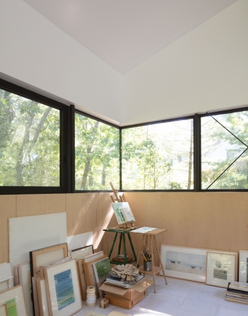 Atelieranbau von Worrell Yeung in den Hamptons