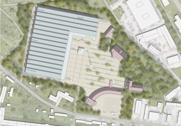 Anerkennung (und ein Preis Ideenteil): J�rg Friedrich | Studio PFP (Hamburg) mit Rainer Schmidt Landschaftsarchitekten (M�nchen)