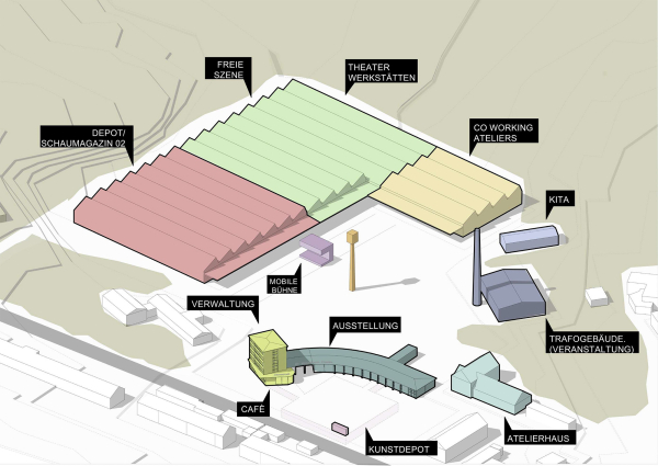 Anerkennung (und ein Preis Ideenteil): Jrg Friedrich | Studio PFP (Hamburg) mit Rainer Schmidt Landschaftsarchitekten (Mnchen)