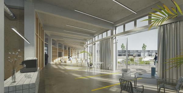 Ein Preis (Ideenteil): Gssler Kinz Kerber Schippmann Architekten (Hamburg) mit Munder und Erzepky (Hamburg)