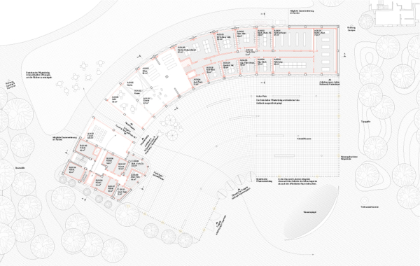 3. Preis (und ein Preis Ideenteil): Arge Kollektiv B & Sero Architekten (Leipzig) mit studio erde � office for anthropocene landscapes (Berlin)