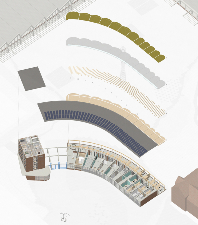 2. Preis: Delvendahl Martin Architects (London) mit Burkhard Sandler Landschaftsarchitekten (Hohentengen)