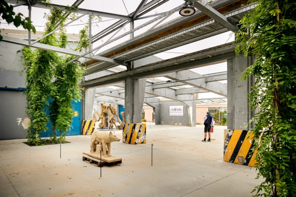 Siegerprojekt: U-Halle Mannheim von Htten und Palste (Berlin)