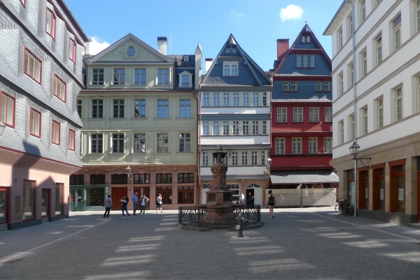 Neue Altstadt auf dem Rmerberg in Frankfurt am Main, 2018