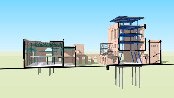 C Station mit neuen Decken