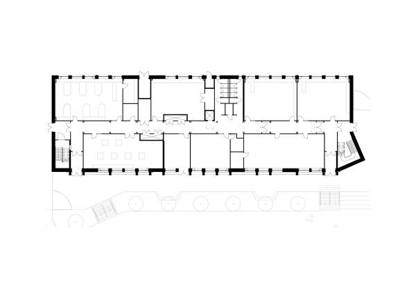 Grundriss Unterrichtsgebude