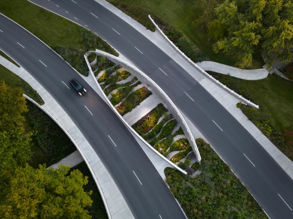 Brcke in Montreal von Provencher_Roy