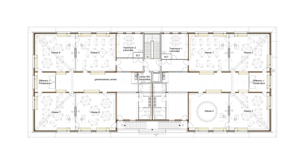 Grundriss Obergeschoss