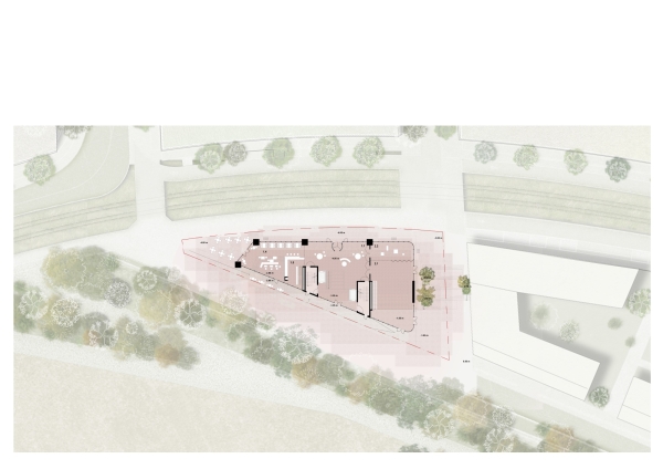 ein 4. Preis: acme (Berlin/London) mit Spacehub (London); Grundriss 12. OG