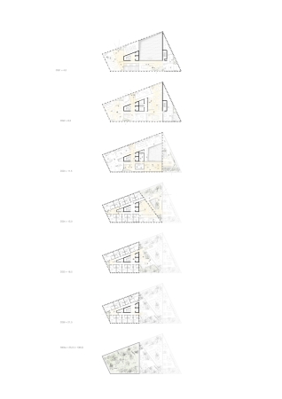 2. Preis: Yonder � Architektur und Design (Stuttgart) mit PEYKER landschaftsarchitektur (Sch�naich); Grundrisse OG
